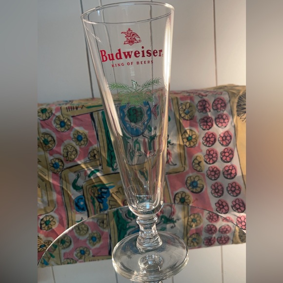 Other - Vintage Budweiser Pilsner Glass